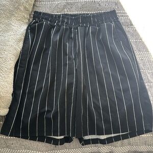 Zebra striped men’s shorts